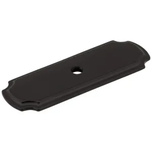 2-13/16" Matte Black Knob Backplate