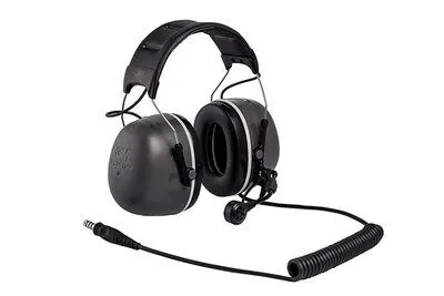 3M PELTOR  CH-5 High Attenuation Headset - MT73H450A-86 - NATO Wired - Headband - 31dB NRR