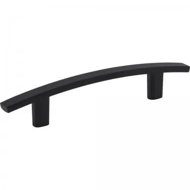 96 MM CENTER-TO-CENTER MATTE BLACK SQUARE THATCHER CABINET BAR PULL #859-96MB