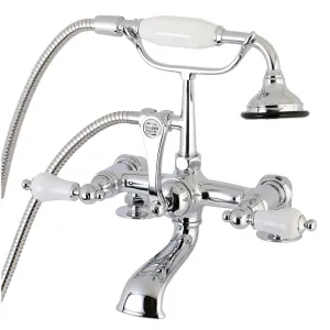 Aqua Vintage AE205TX-P 7-Inch Tub Faucet with Hand Shower