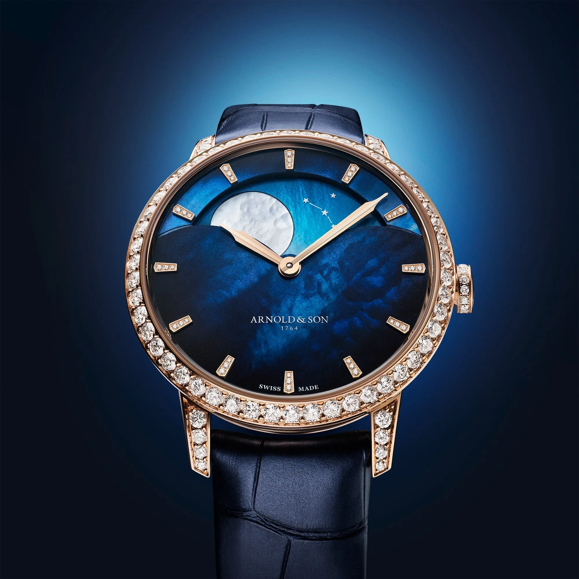 ARS Watch Perpetual Moon 38 Rose Gold