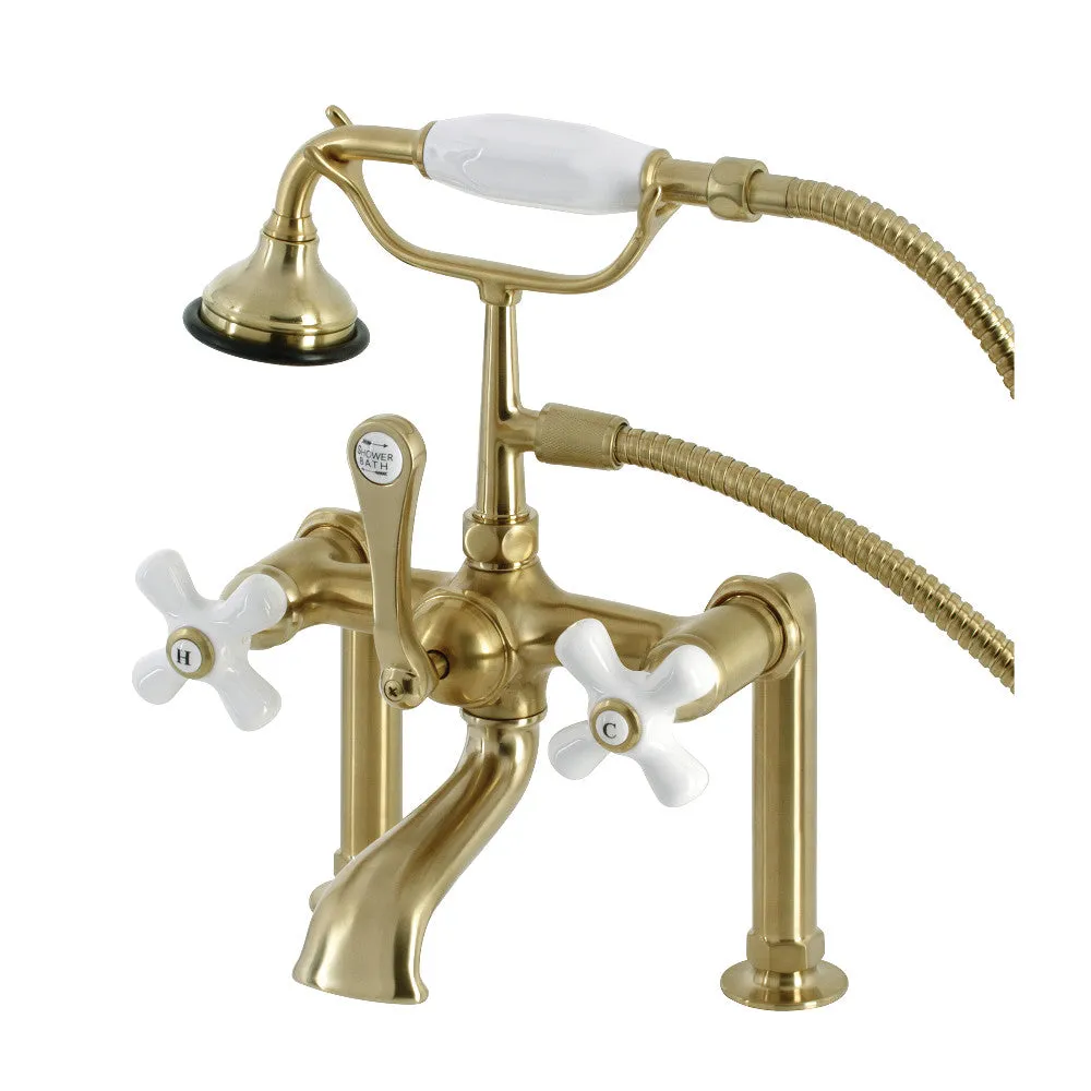 Auqa Vintage Deck Mount Clawfoot Tub Faucet