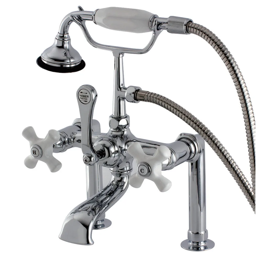 Auqa Vintage Deck Mount Clawfoot Tub Faucet