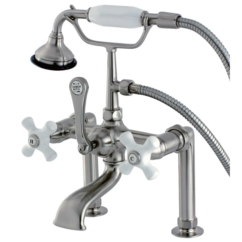 Auqa Vintage Deck Mount Clawfoot Tub Faucet