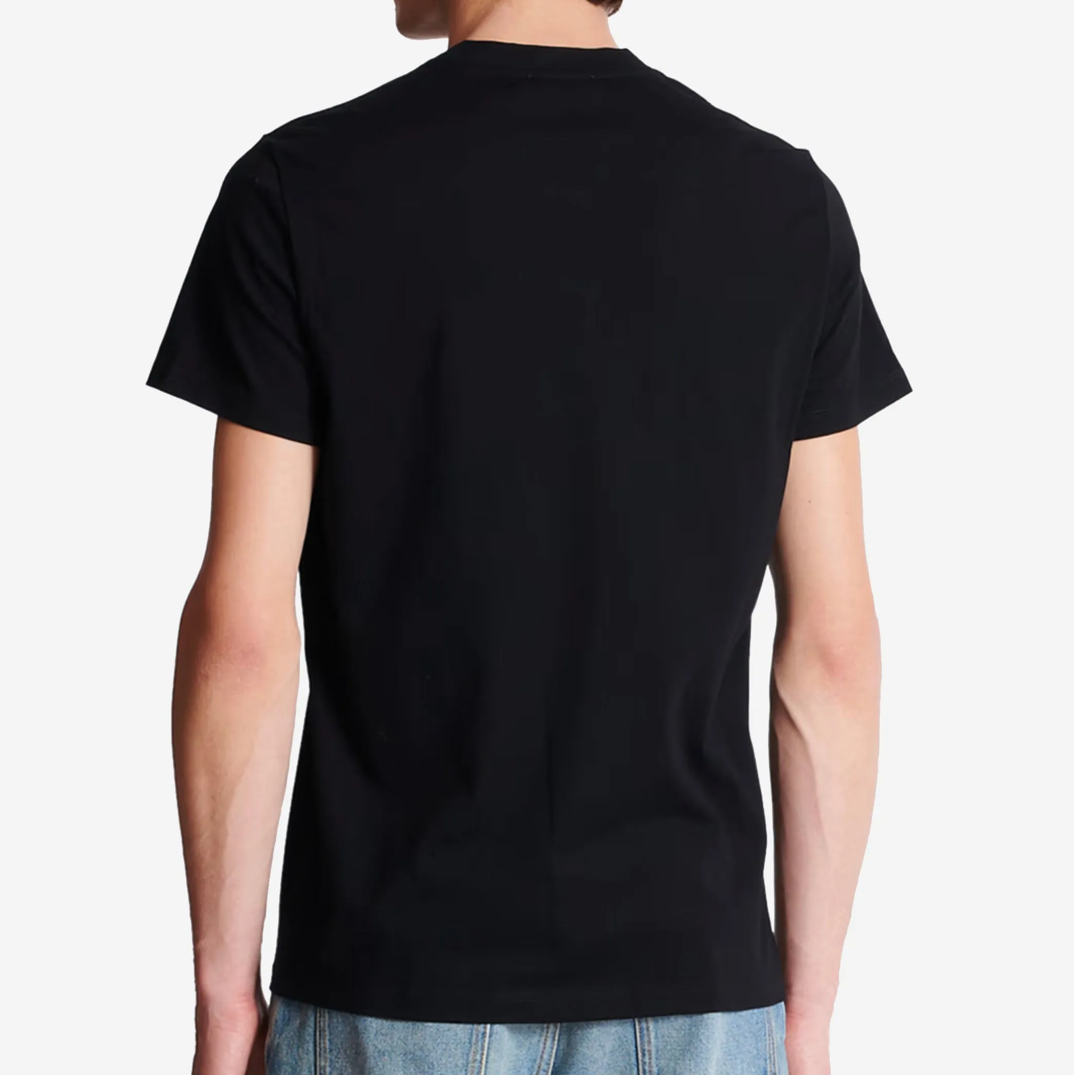 Balmain Vintage Gel Balmain Logo Slim Fit T-Shirt