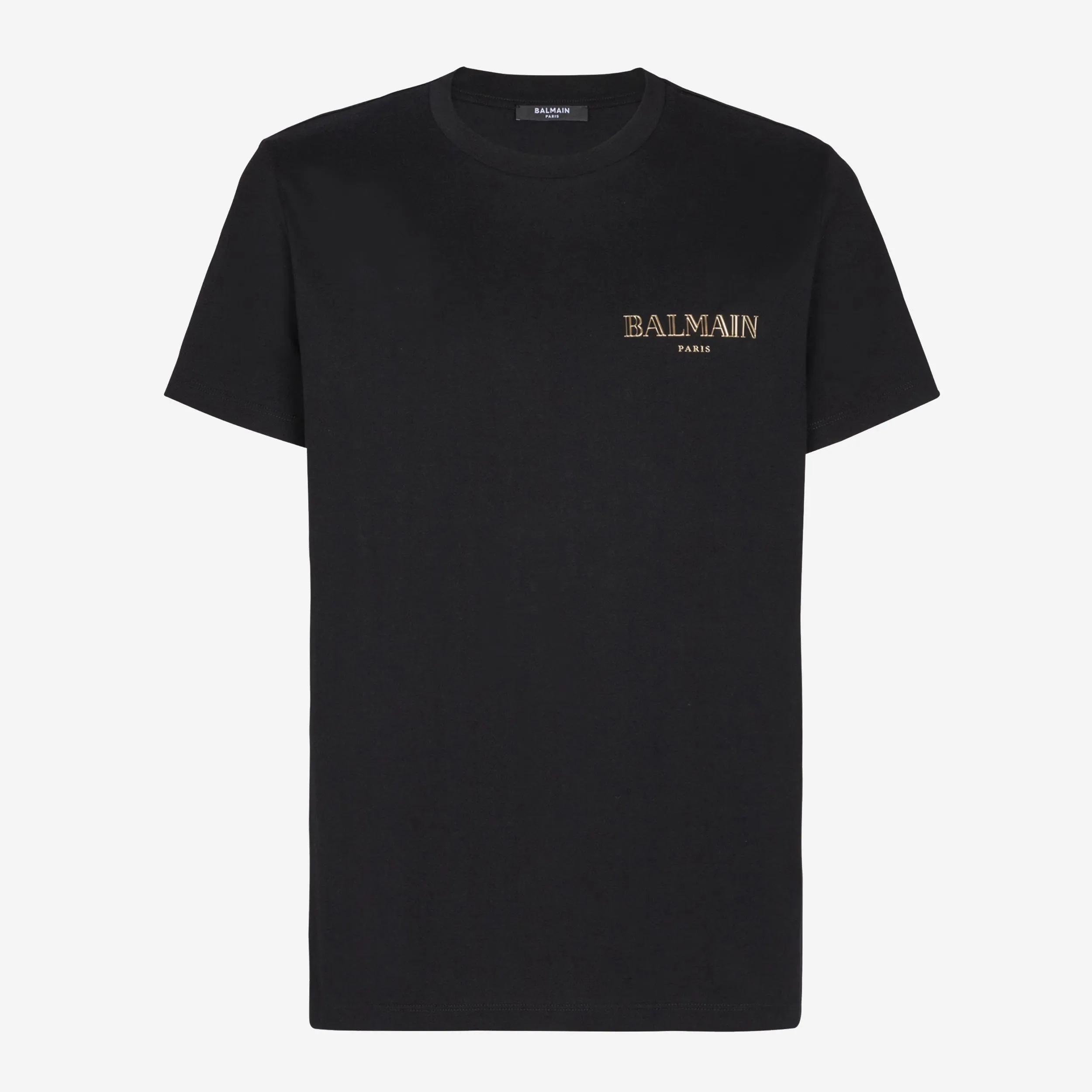 Balmain Vintage Gel Balmain Logo Slim Fit T-Shirt