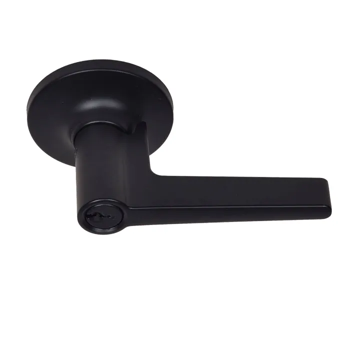 BHP - Dillon Beach Keyed Entry Lever - Matte Black #11544BLK