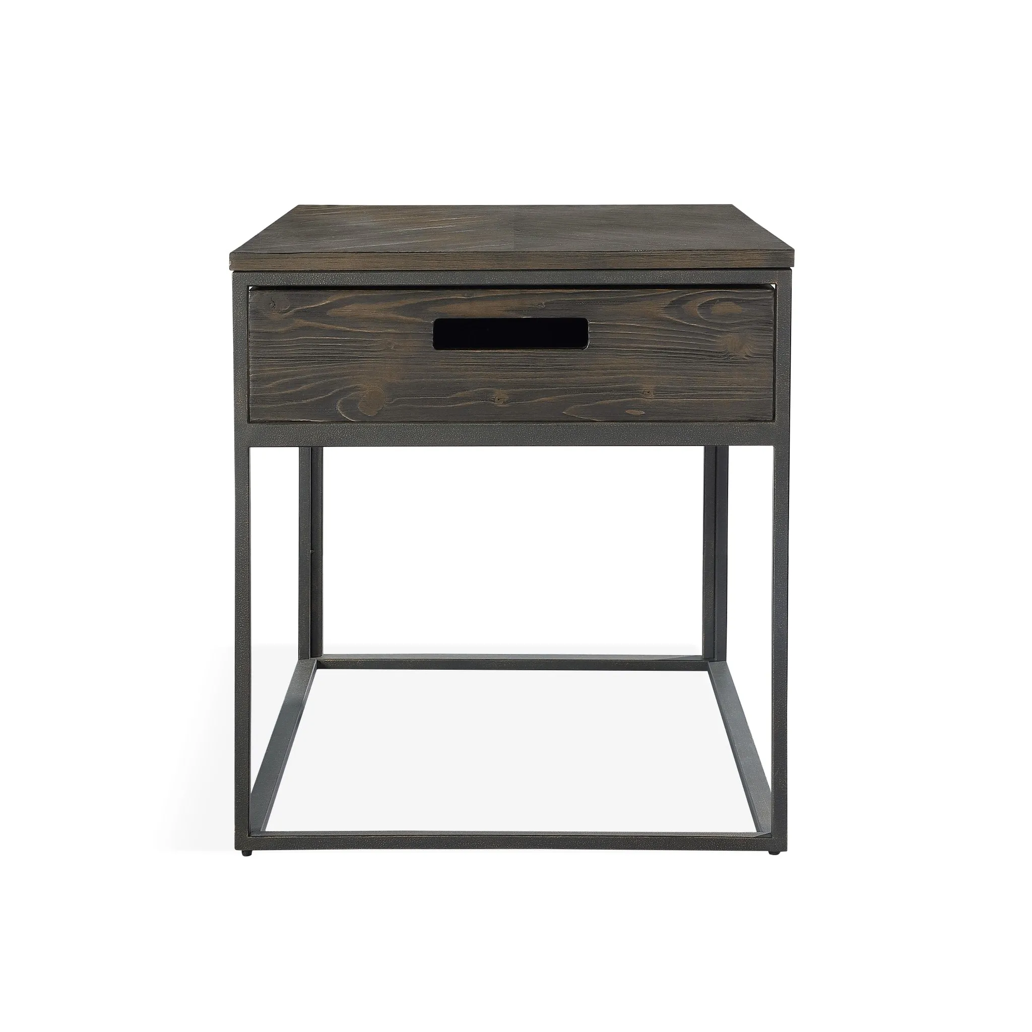 Bradley One-Drawer End Table in Double Fudge