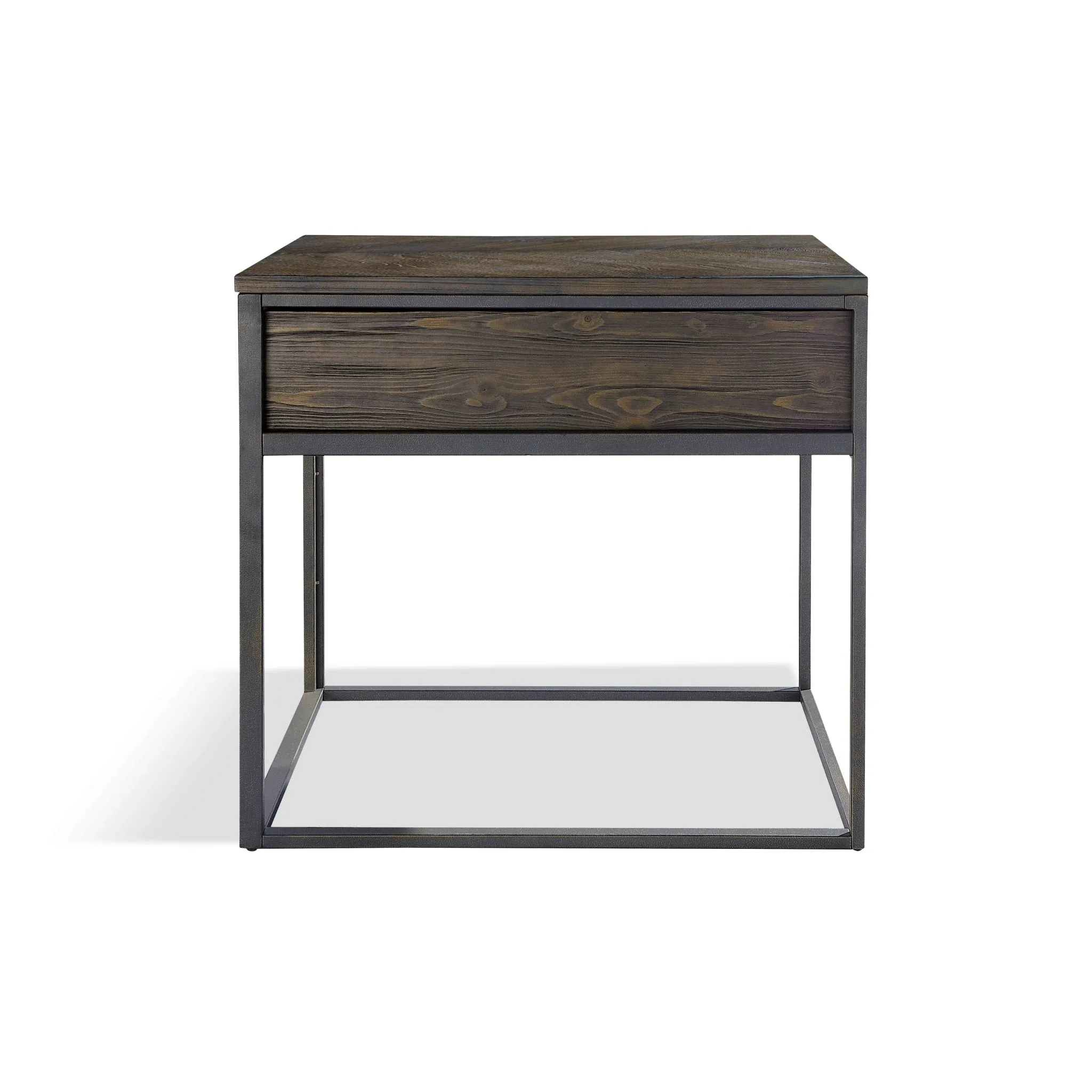 Bradley One-Drawer End Table in Double Fudge