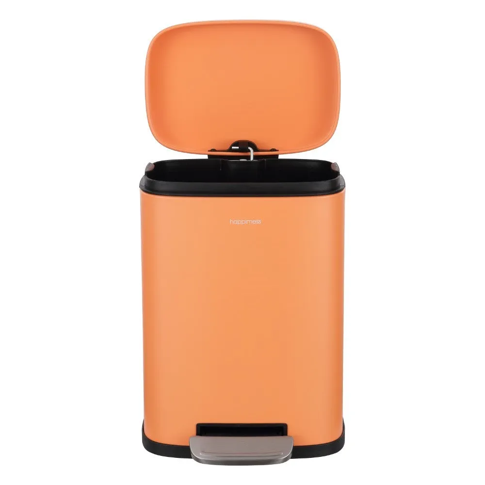 Connor Rectangular 13-Gallon Trash Can with Soft-Close Lid and FREE Mini Trash Can