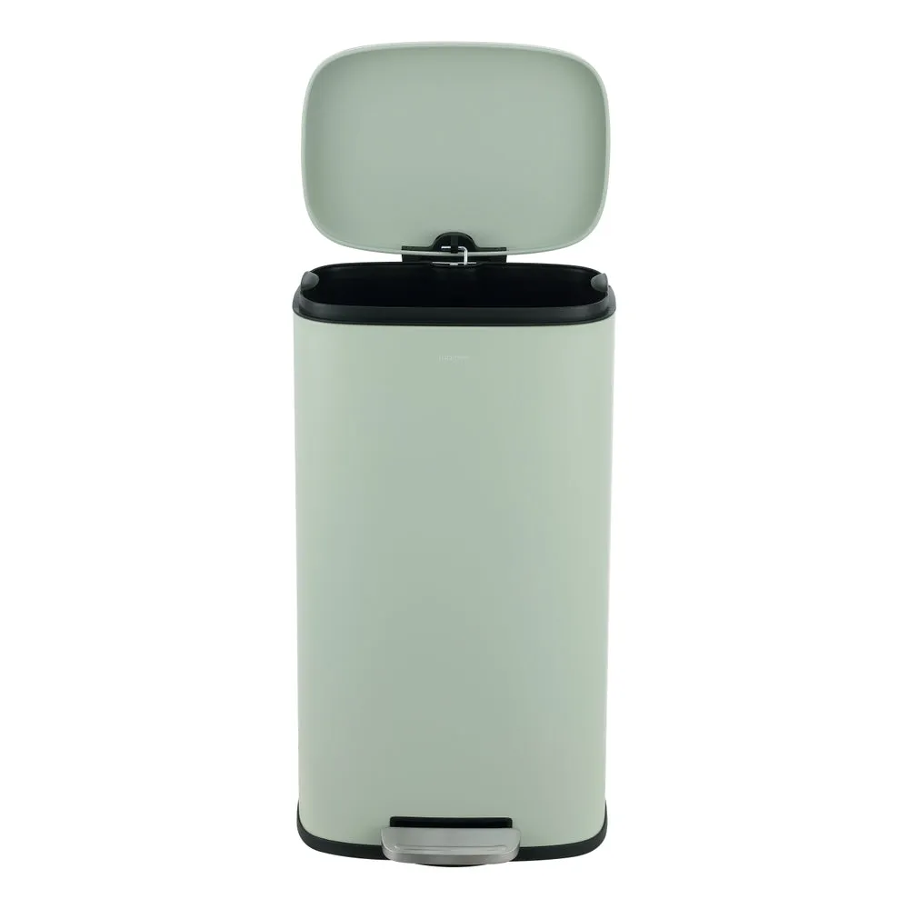 Connor Rectangular 13-Gallon Trash Can with Soft-Close Lid and FREE Mini Trash Can