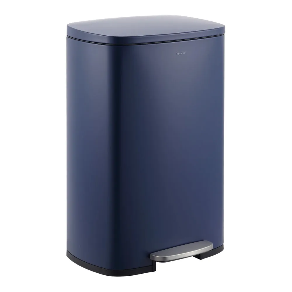 Connor Rectangular 13-Gallon Trash Can with Soft-Close Lid and FREE Mini Trash Can