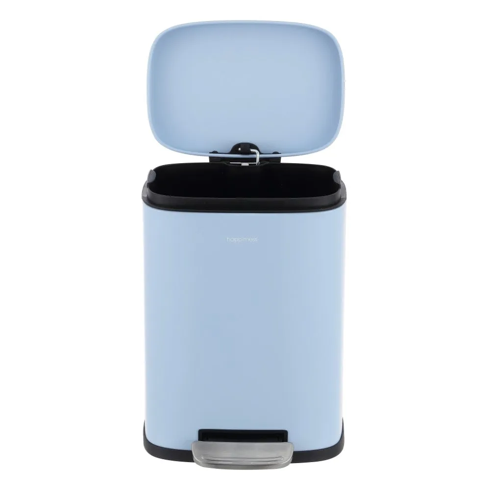 Connor Rectangular 13-Gallon Trash Can with Soft-Close Lid and FREE Mini Trash Can