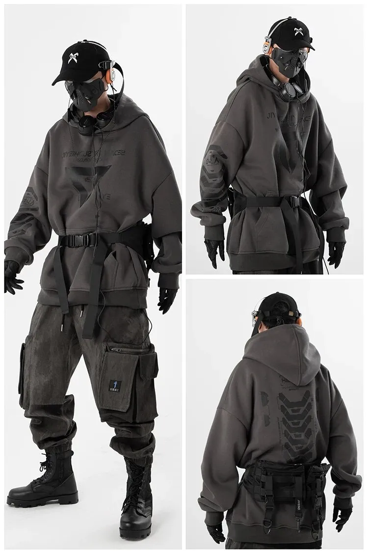 Cyberpunk Techwear Hoodie