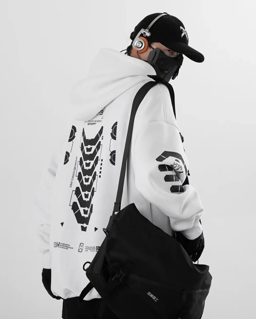 Cyberpunk Techwear Hoodie