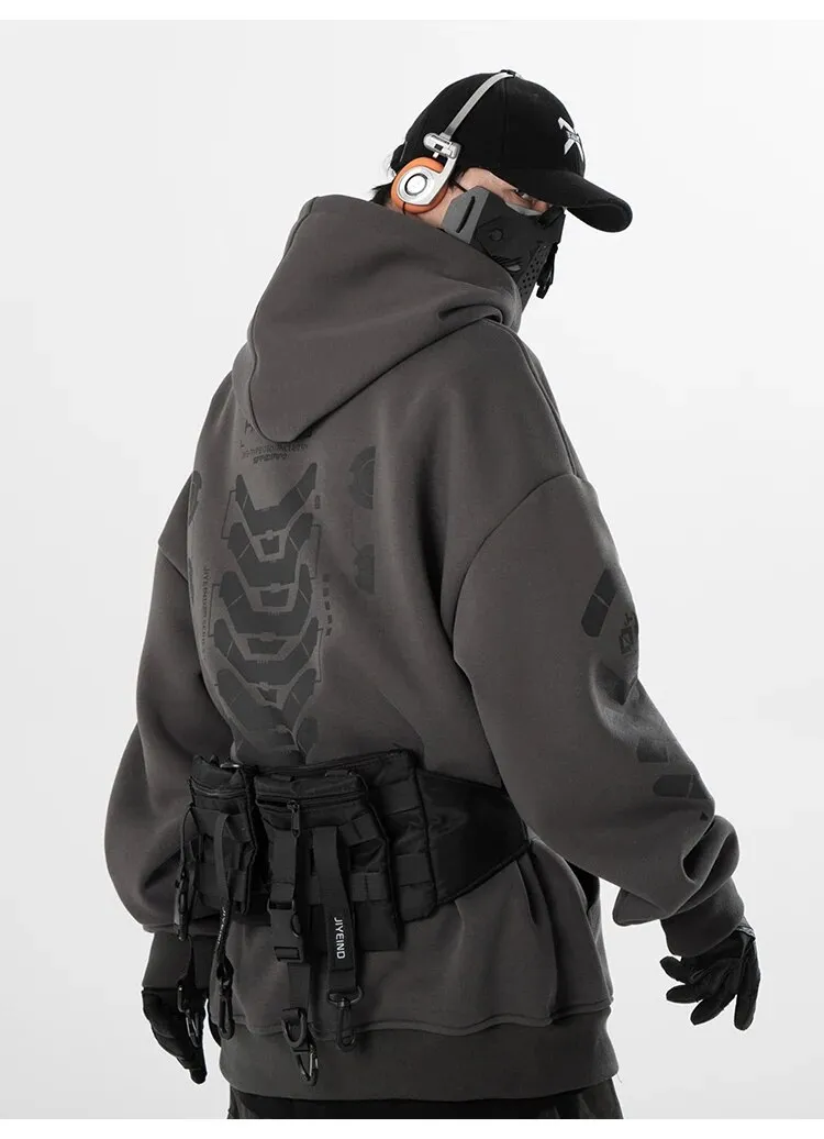 Cyberpunk Techwear Hoodie