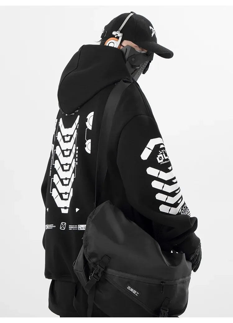 Cyberpunk Techwear Hoodie