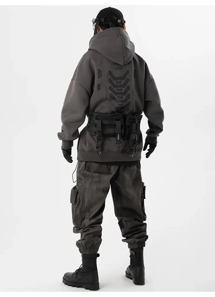 Cyberpunk Techwear Hoodie