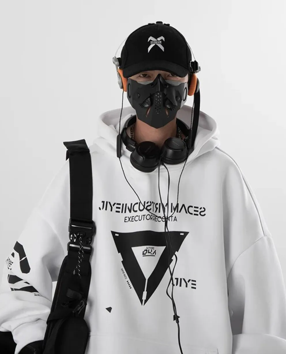 Cyberpunk Techwear Hoodie