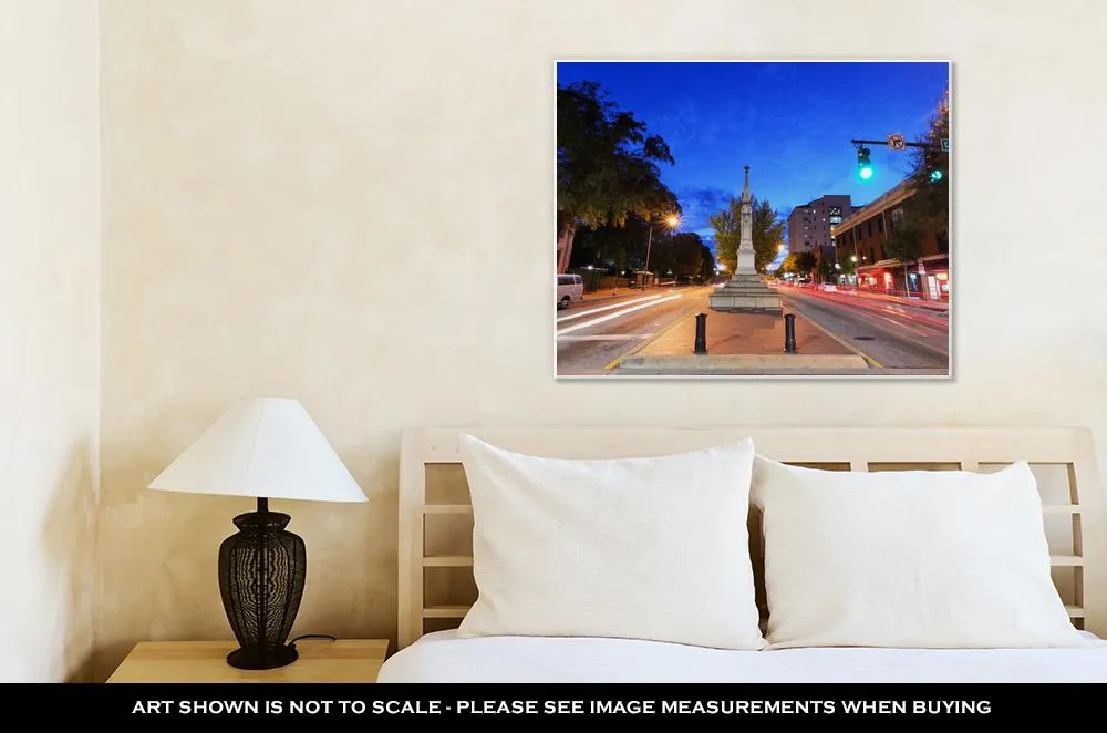 Gallery Wrapped Canvas, Downtown Athens Georgia USA Cityscape