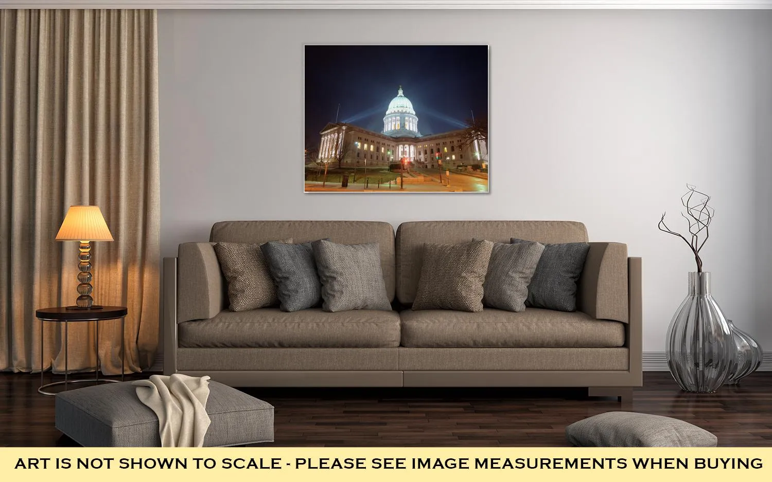 Gallery Wrapped Canvas, Wisconsin State Capitol