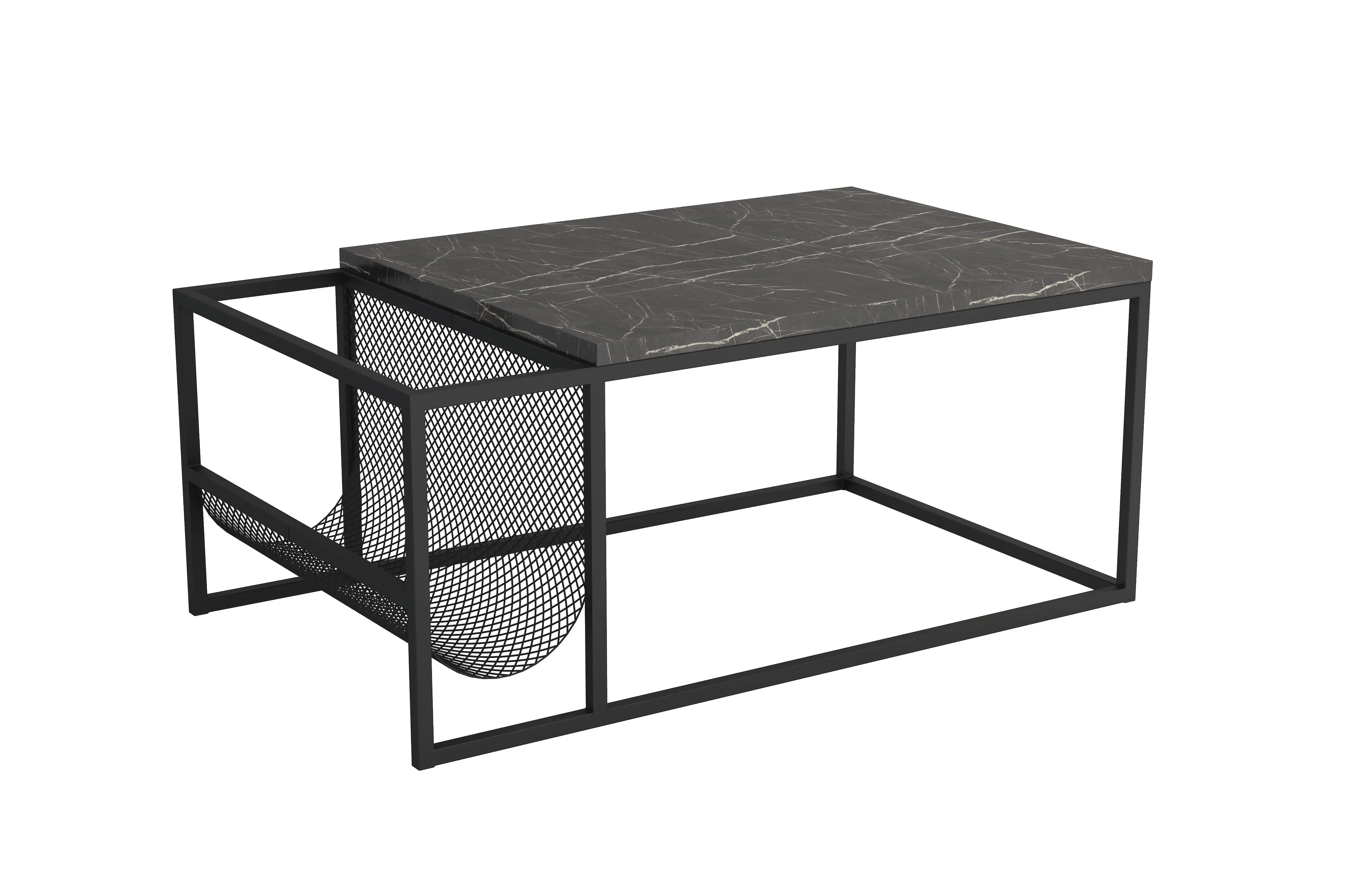 GIANA Black Marble Coffee Table