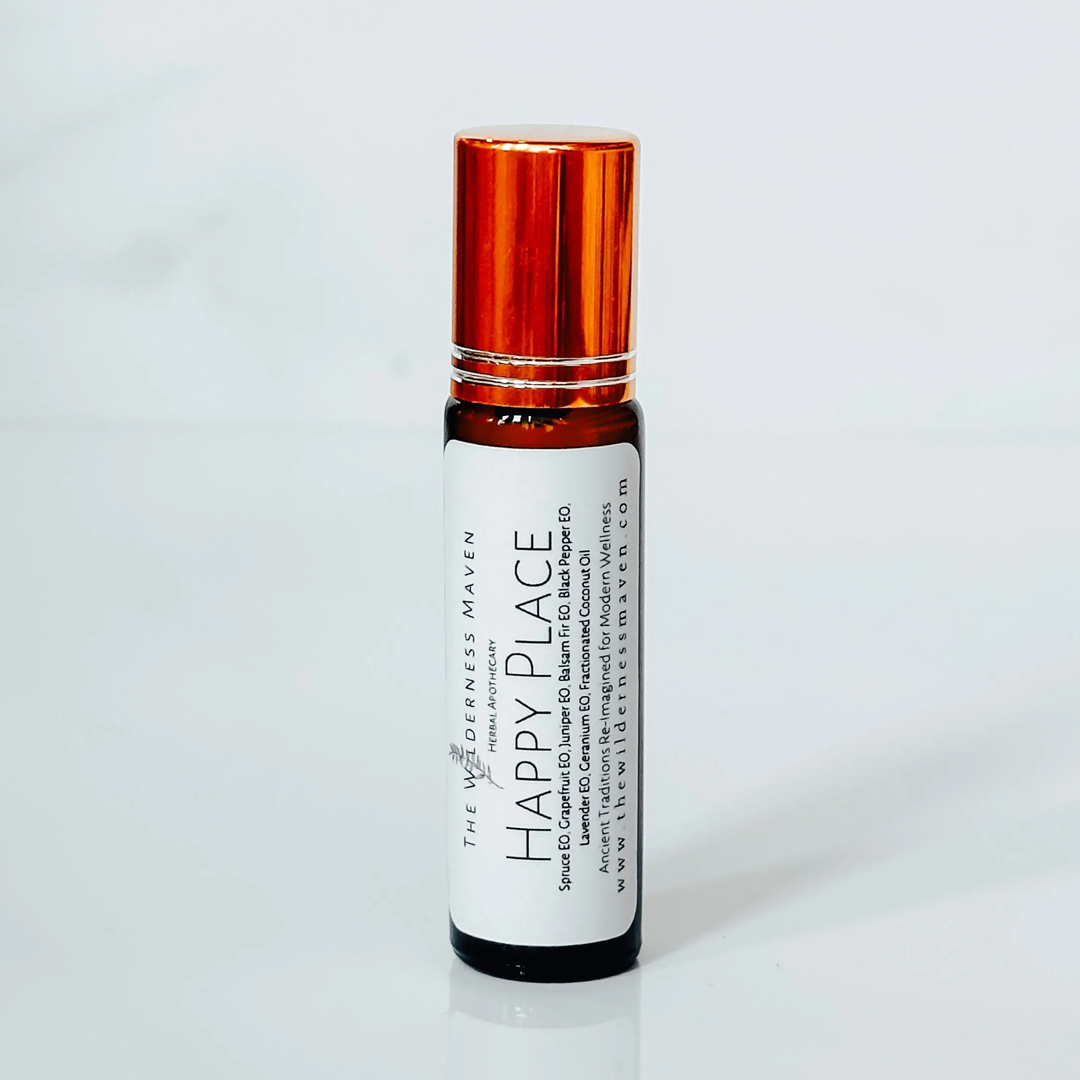 Happy Place Essential Oil Roller by The Wilderness Maven Herbal Apothecary