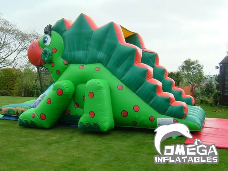 Inflatable Daisy Dino Slide