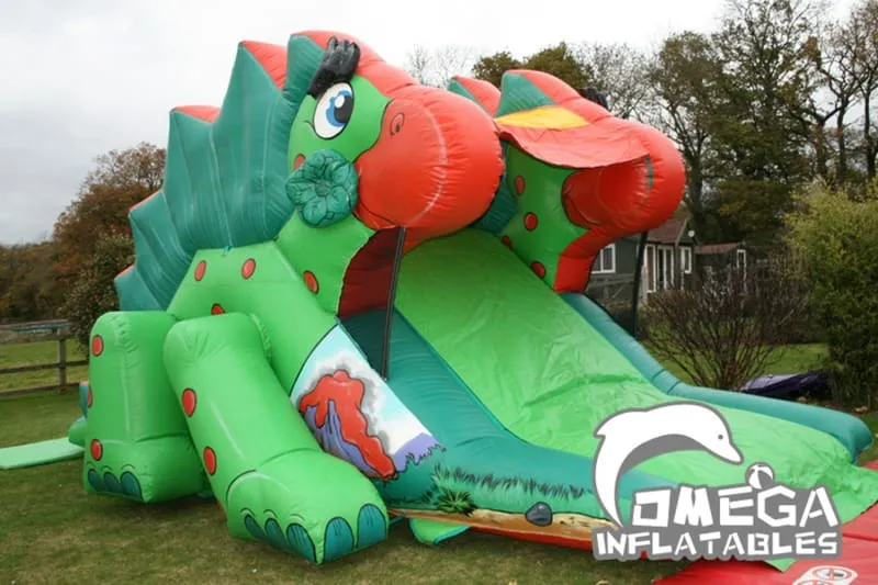 Inflatable Daisy Dino Slide