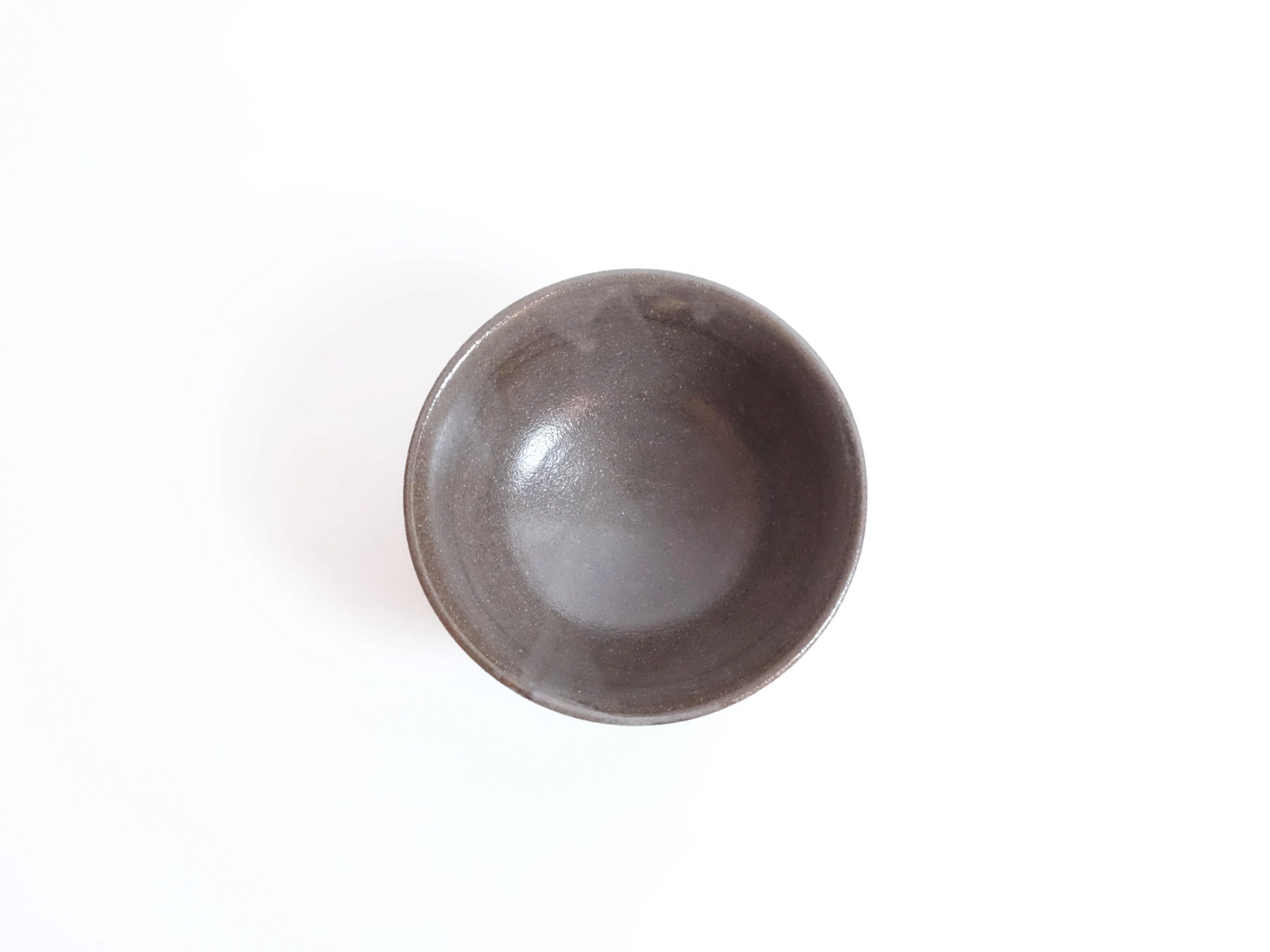 Kasama Chisel Patterned Rice Bowl by Hiroshi Otsu