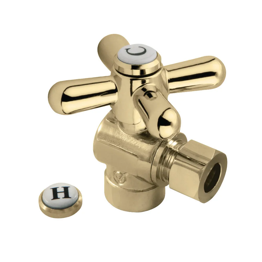 Kingston Brass 1/2" Sweat x 3/8" OD Comp Angle Stop Valve