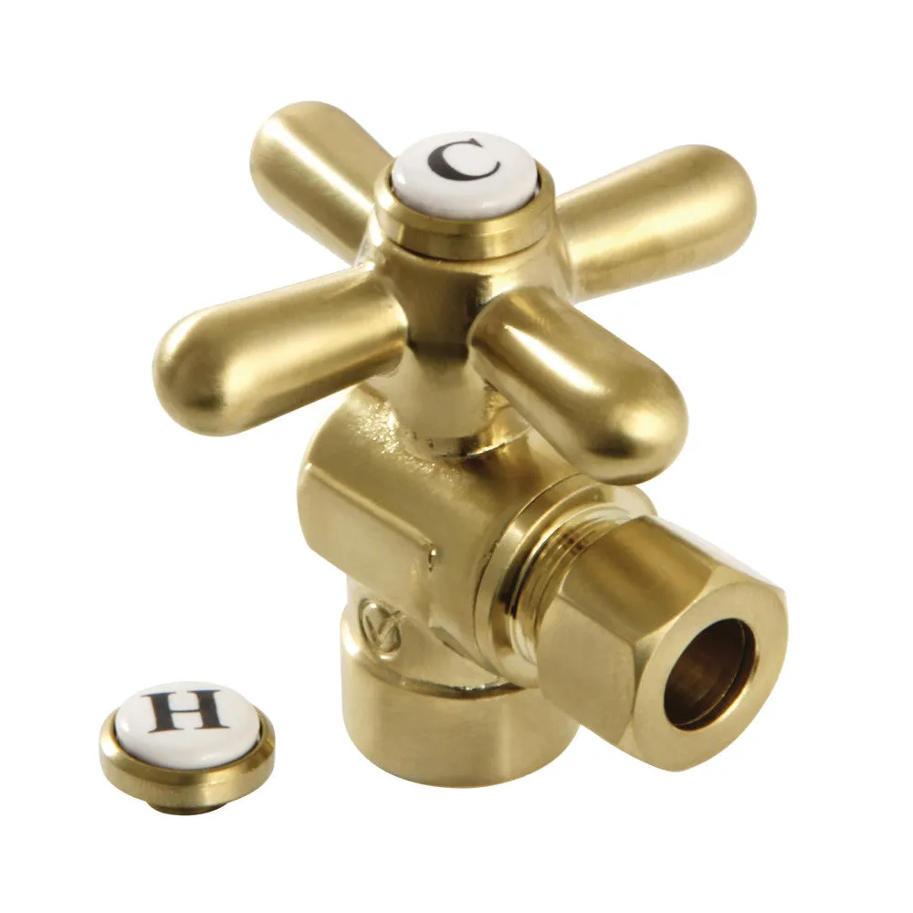 Kingston Brass 1/2" Sweat x 3/8" OD Comp Angle Stop Valve