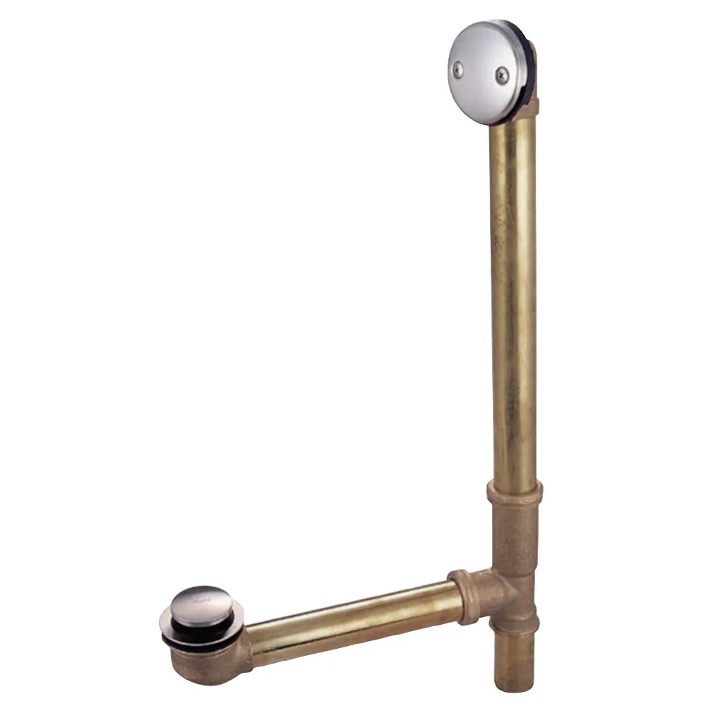 Kingston Brass 16" Tub Waste with Overflow with Tip Toe Drain