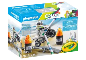 Playmobil Color: Motorbike 71377