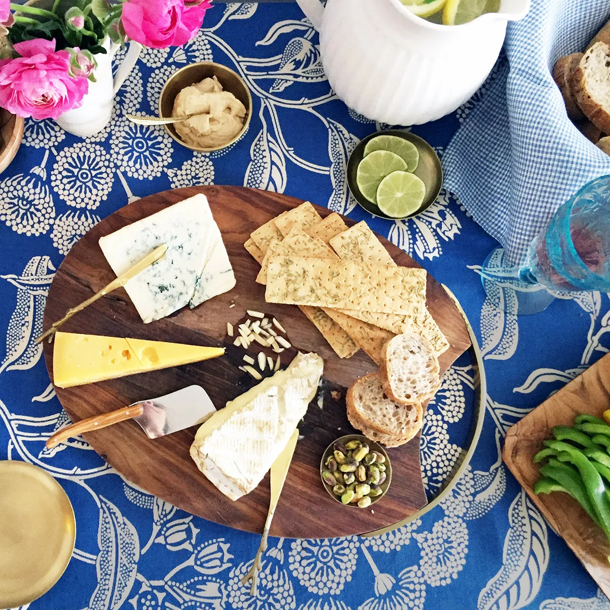 Round Brass Tray