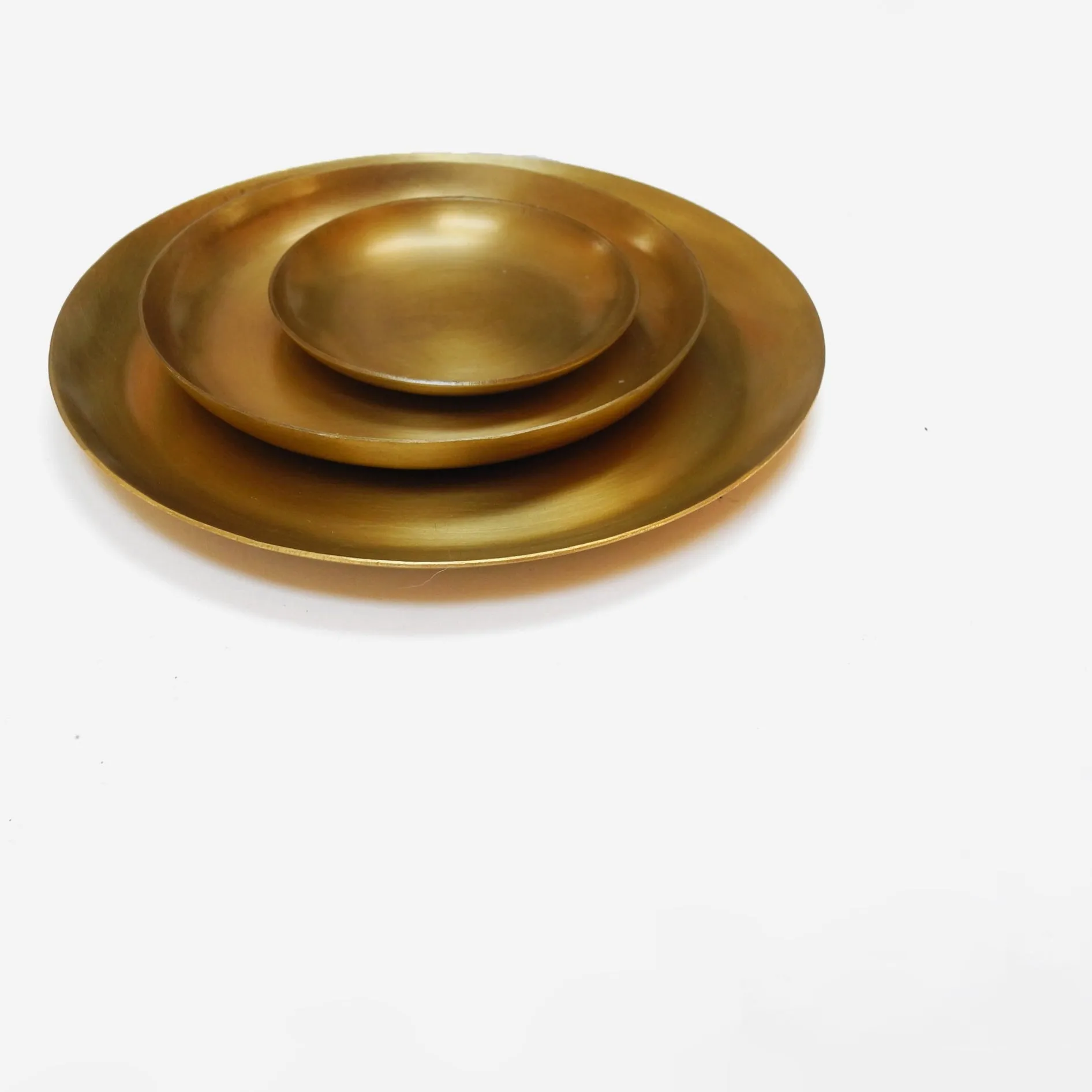 Round Brass Tray