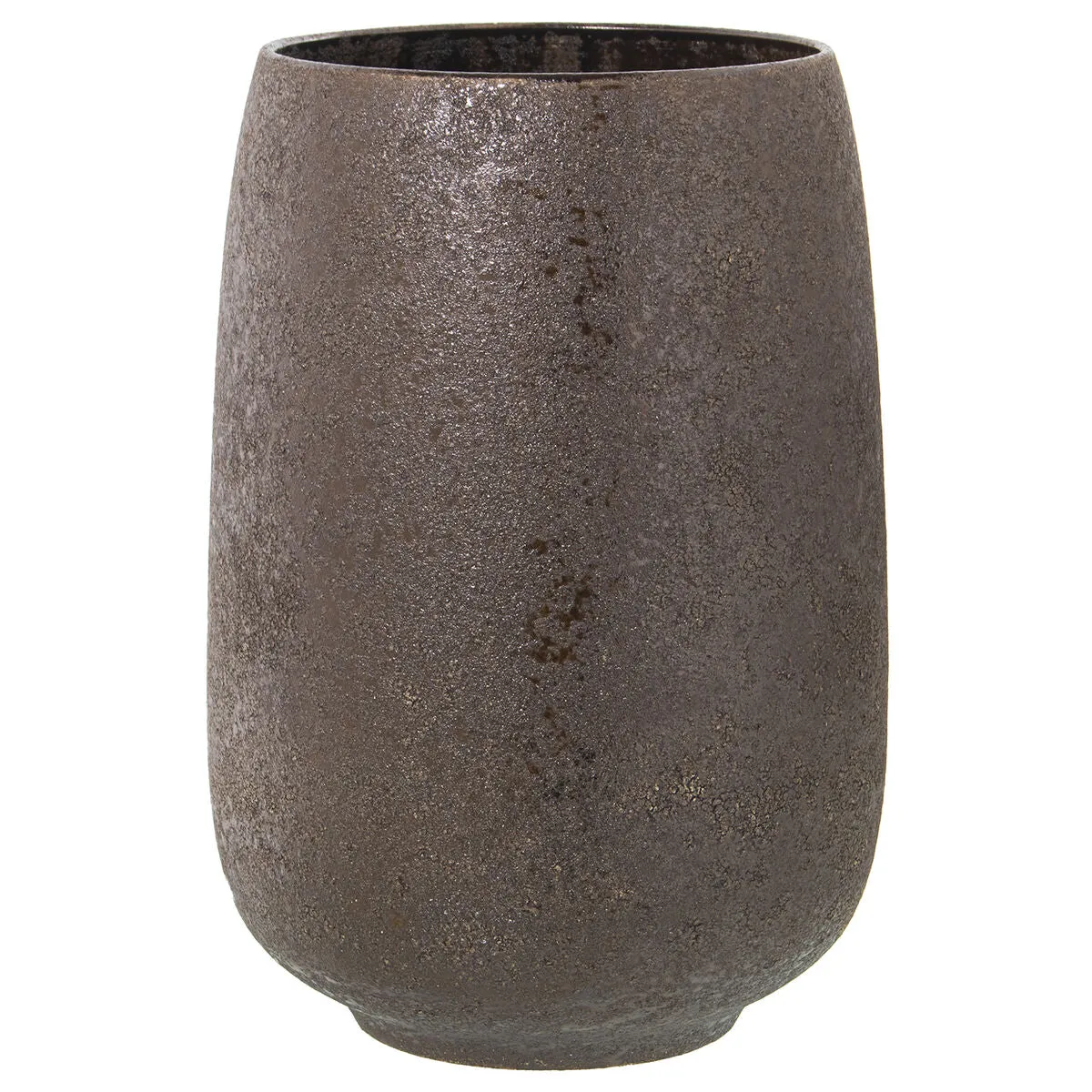 Vase Alexandra House Living Dark brown Ceramic 22 x 22 x 34 cm