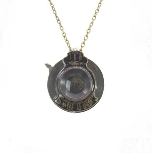 Vintage Camera Lens Pendant Necklace - Gift For Wife - Eco-friendly upcycled Statement Jewelry - gift for her - handmade steampunk jewelry