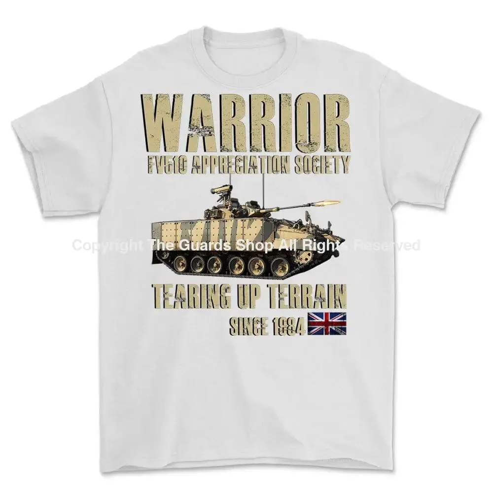 WARRIOR FV510 Tearing It Up Since 1984 Printed T-Shirt