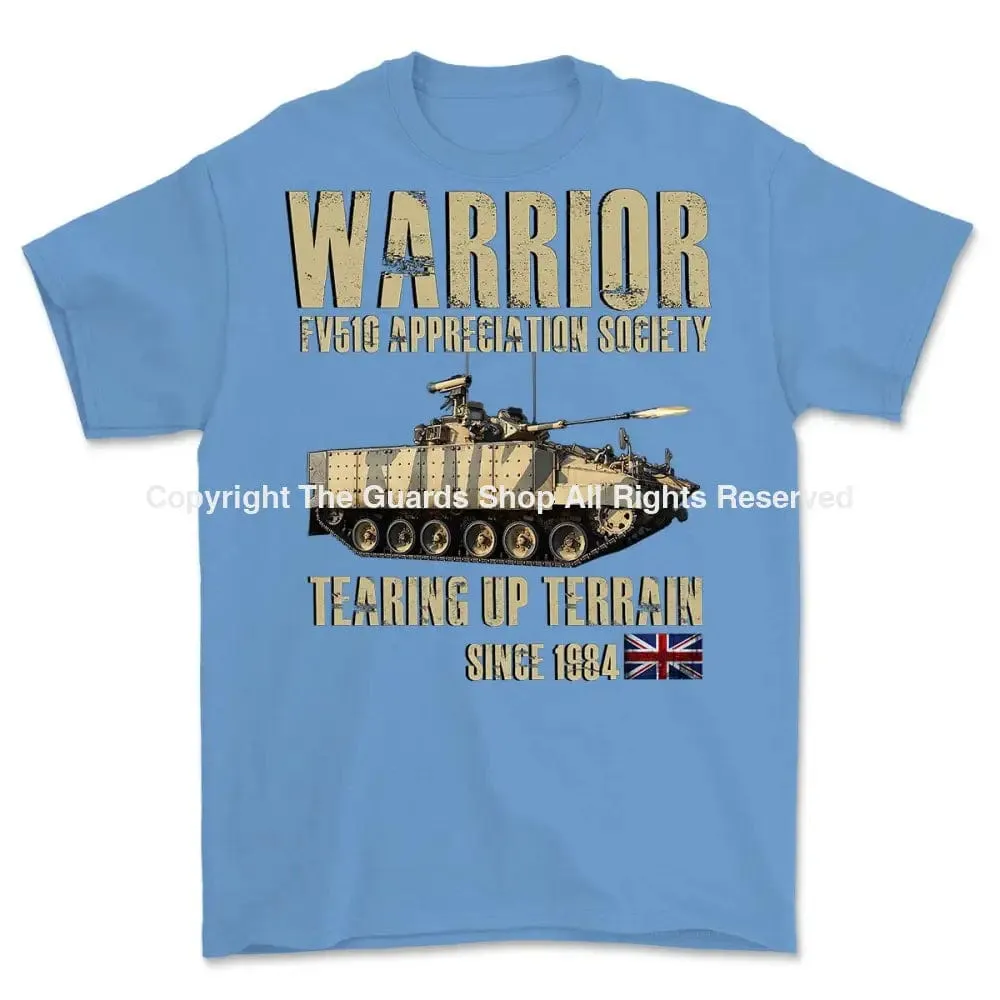 WARRIOR FV510 Tearing It Up Since 1984 Printed T-Shirt