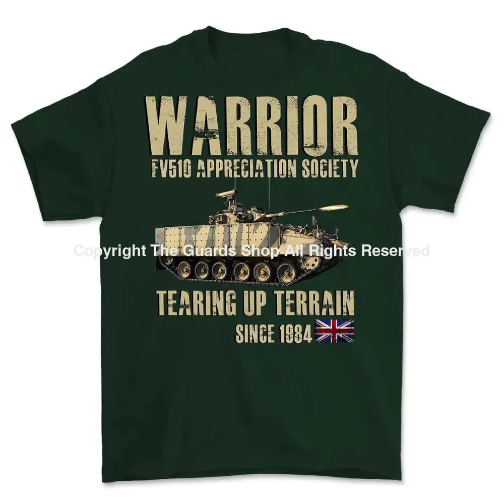 WARRIOR FV510 Tearing It Up Since 1984 Printed T-Shirt